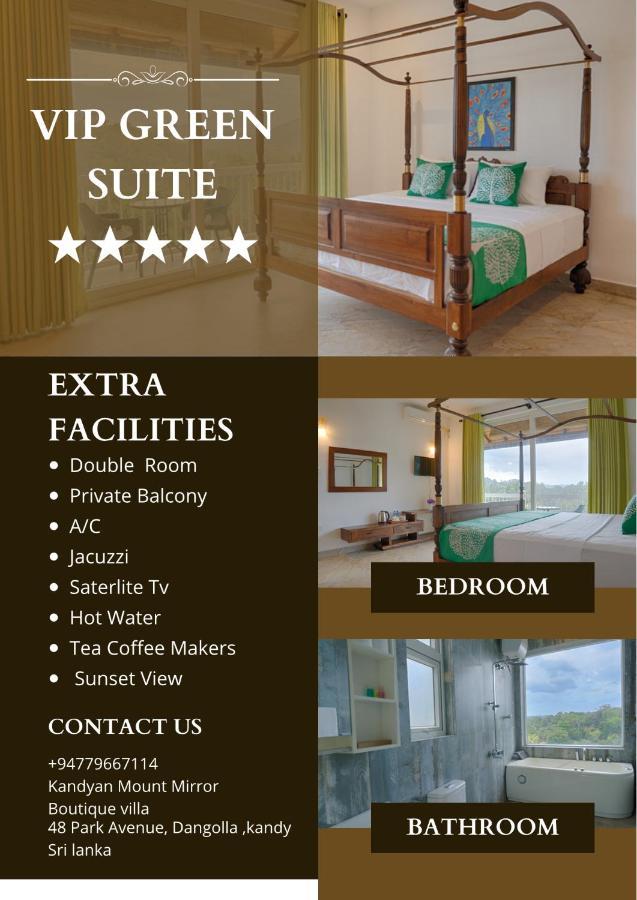 Kandyan Mount Mirror Boutique Villa Luaran gambar